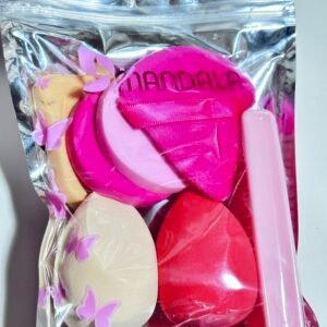 Kit de 6 Esponjas e 1 Escova - Mandala