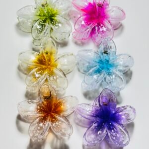 Alternative view of Piranha flor transparente