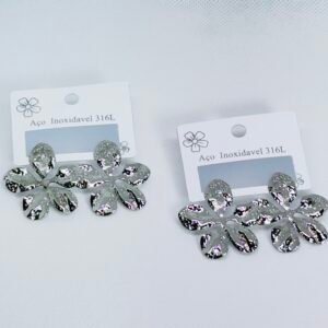 Brinco de aço inox 17