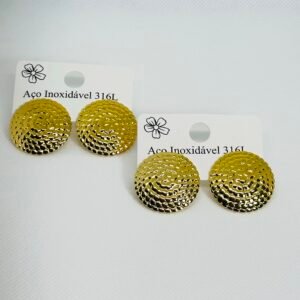 Brinco aço inoxidável 27