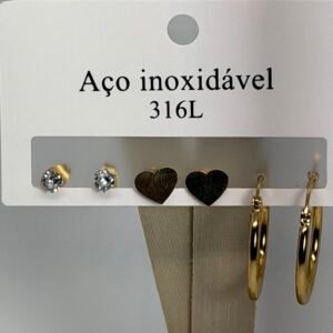 Kit brincos 39