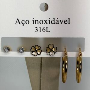 Kit brincos 40