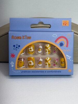 Unha  Infantil rose kiss